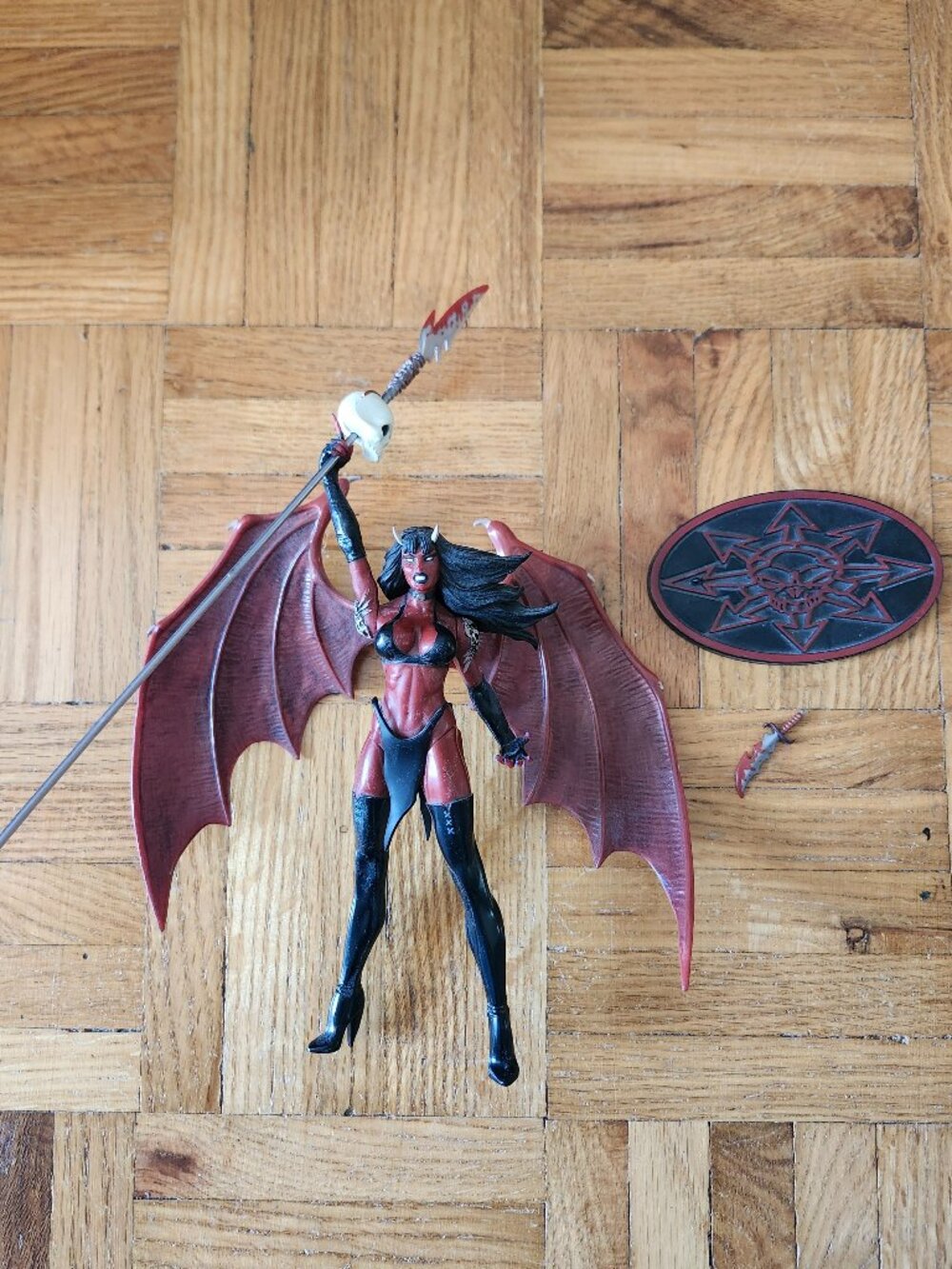 Chaos Comics Lady Purgatori 1997 Action Figure